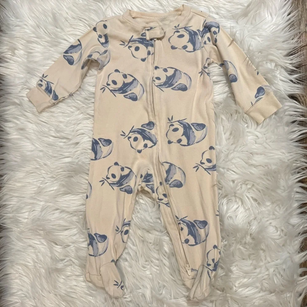 Carter’s Baby Boy 9M 2 Pack Panda‎ Koala Footed Zip Sleepers